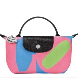 Longchamp Colorful Mini Bag - Pink, Blue, Green, Black